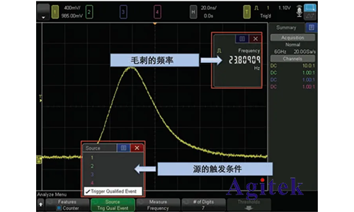 是德示波器怎樣使用才能發(fā)現(xiàn)毛刺？(圖8)