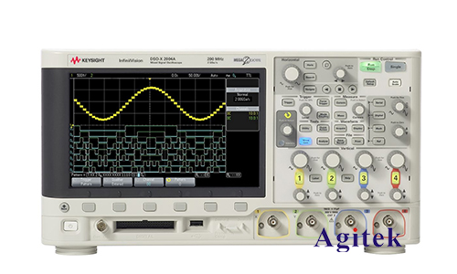 是德dsox2004a示波器測量參數(shù)