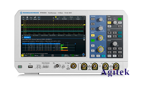 羅德與施瓦茨示波器rtm3004抓取軟啟動(dòng)波形